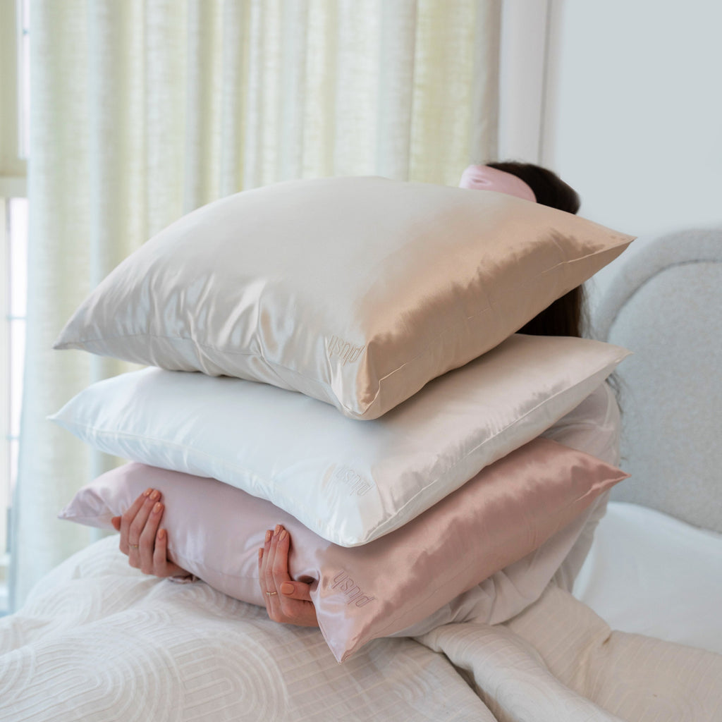 THE PLUSH SILK PILLOWCASES